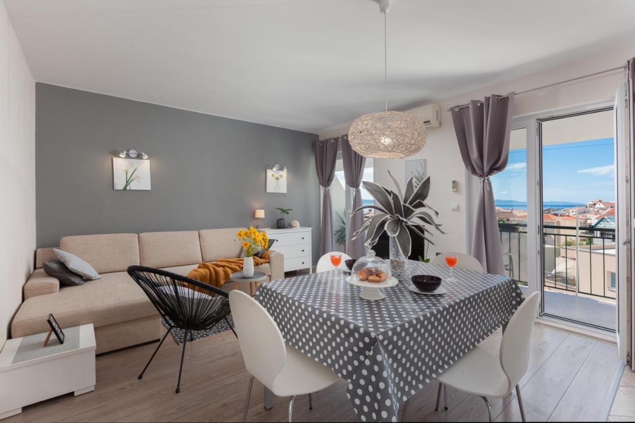 Sea View Ela Apartments Podgora Buitenkant foto