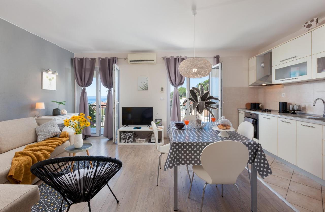Sea View Ela Apartments Podgora Buitenkant foto